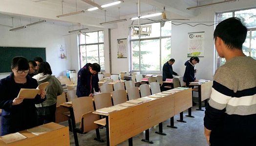 山东深泉高级技工学校 西席教学基本功展示