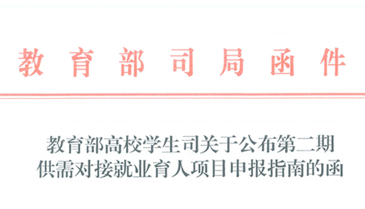 2022年教育部高校学生司供需对接就业育人项目立项名单